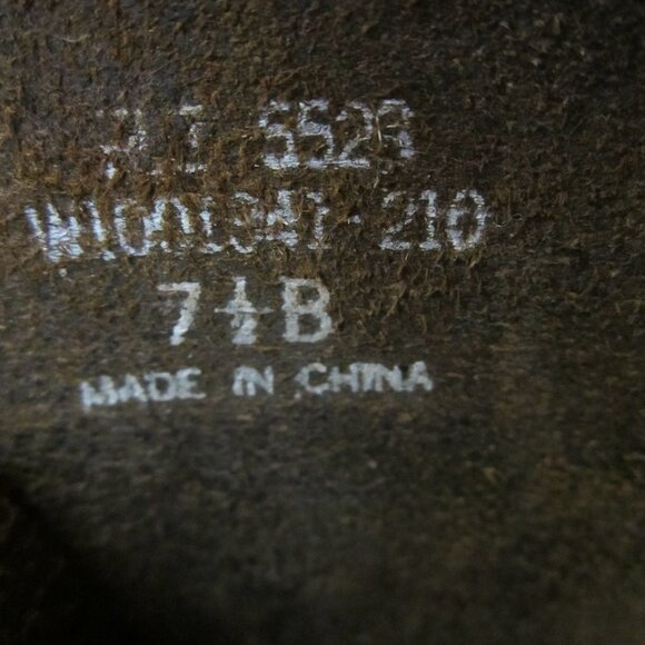 Polo Country Ralph Lauren Women 7.5 M Brown Leather Lace Up Moc Toe Ankle Boots - Picture 9 of 15